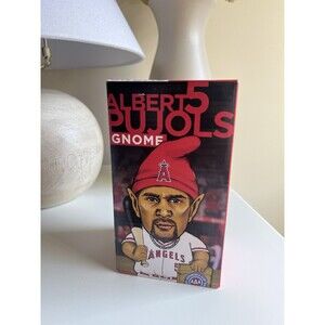 Albert Pujols Gnome Bobble head Anaheim Angels Radio Am 830 NIB